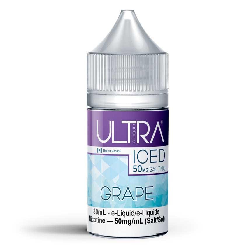 ULTRA Salt Grape Ice Eliquid - Ultra Liquid Labs
