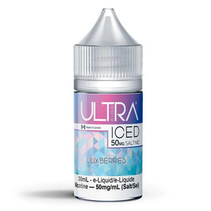 Lux Berries Ice Salt Eliquid 50mg Bottleshot