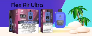 Flex Air Ultra - Enkelt - Blue Razz Ice