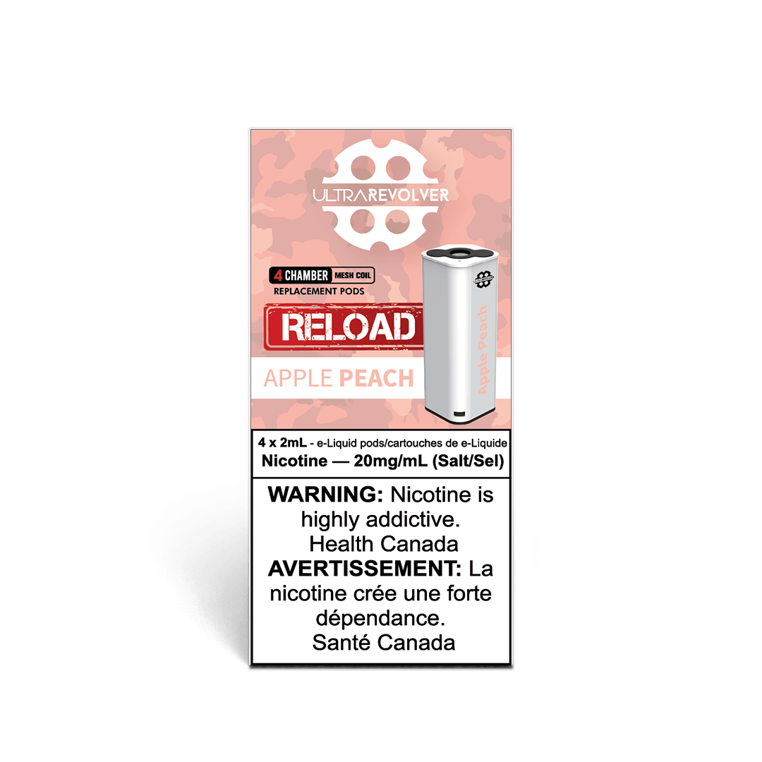 Dosettes de recharge Apple Peach - Pack individuel - Ultra Liquid Labs