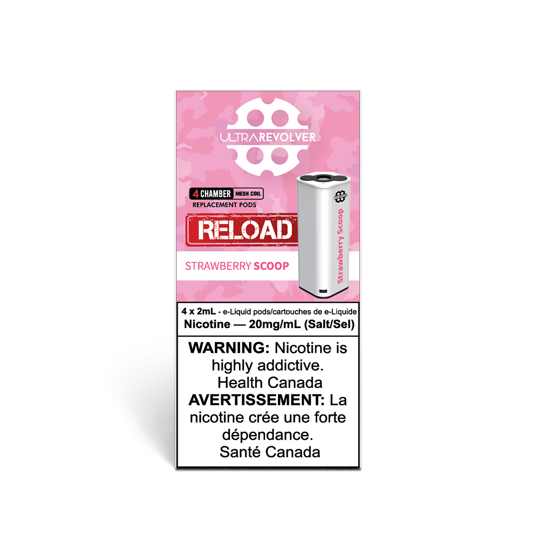 Capsules de recharge Strawberry Scoop - Paquet individuel - Ultra Liquid Labs Capsules de recharge Strawberry Scoop - Paquet individuel - Ultra Liquid Labs