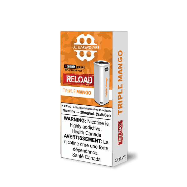 Triple Mango Reload Pods - Single Pack - Ultra Liquid Labs Triple Mango Reload Pods - Single Pack - Ultra Liquid Labs