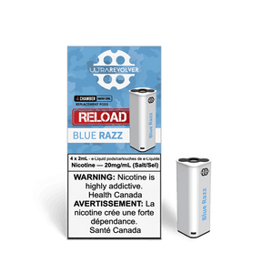 Blue Razz Reload Pods - Single Pack - Ultra Liquid Labs Blue Razz Reload Pods - Single Pack - Ultra Liquid Labs