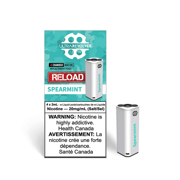 Spearmint Reload Pods - Single Pack - Ultra Liquid Labs Spearmint Reload Pods - Single Pack - Ultra Liquid Labs