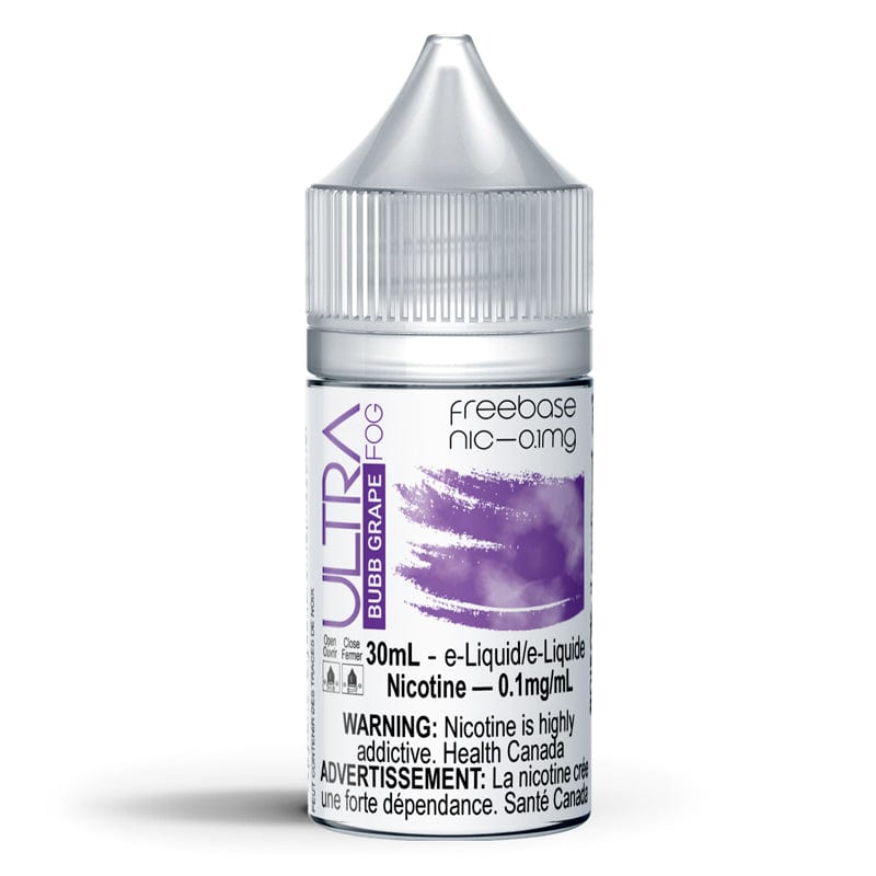 Ultra Fog Bubb Grape 30mL Freebase - 0.1mg