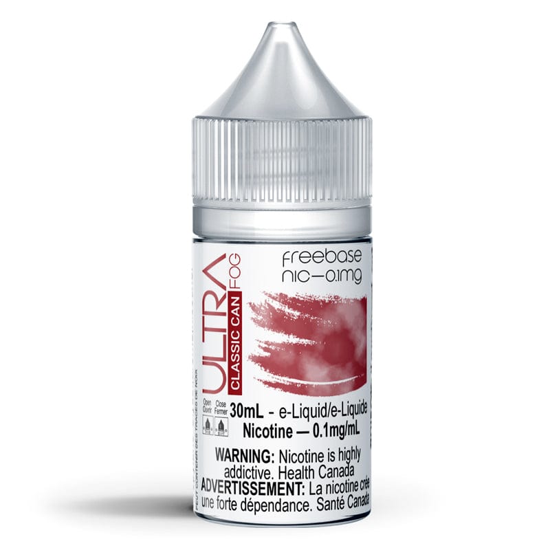 Ultra Fog Classic Can 30mL Freebase - 0.1mg