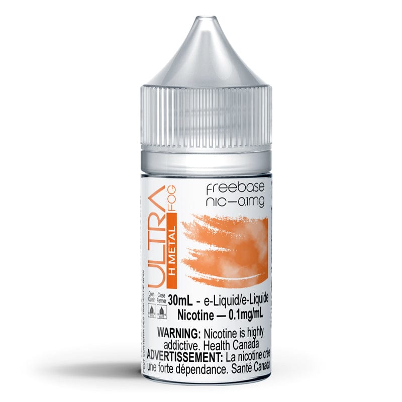 Ultra Fog H Metal 30mL Freebase - 0.1mg