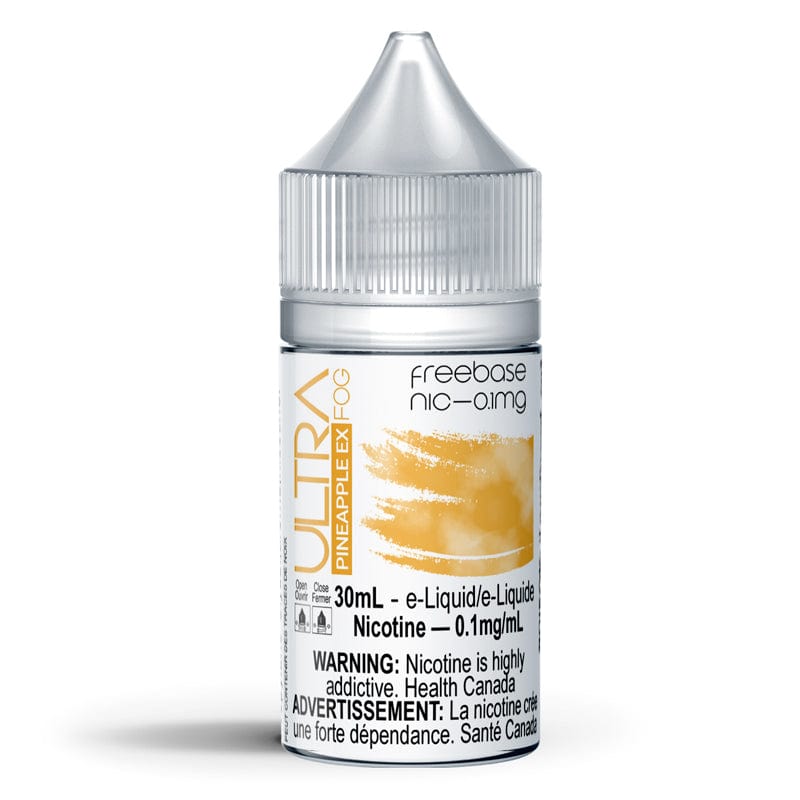 Ultra Fog Pineapple Ex 30mL Freebase - 0.1mg