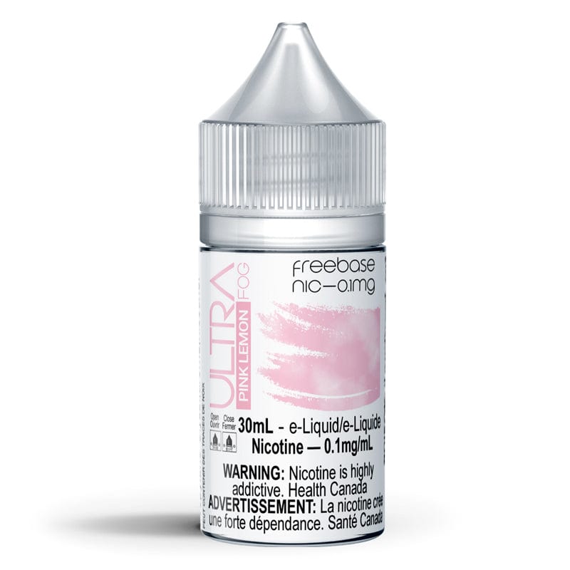 Ultra Fog Pink Lemon 30mL Freebase - 0.1mg