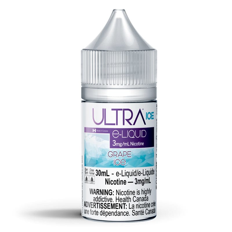 Ultra E-Liquid Grape Ice - 3mg
