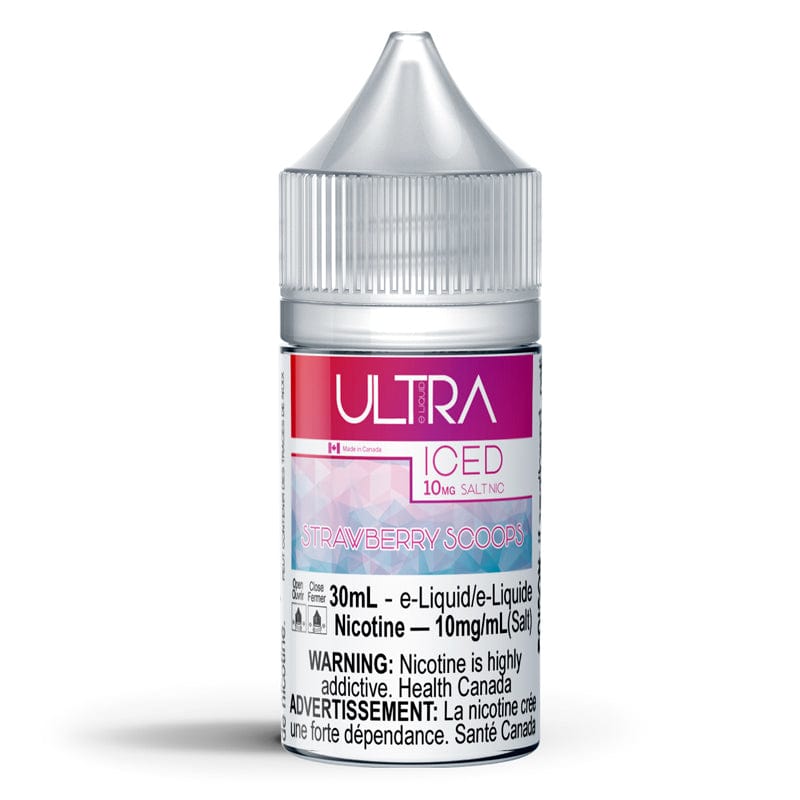 ULTRA Salt Strawberry Scoops Ice - 10mg