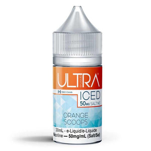 Bottiglia di liquido da 50 mg di Orange Scoop Ice Salt