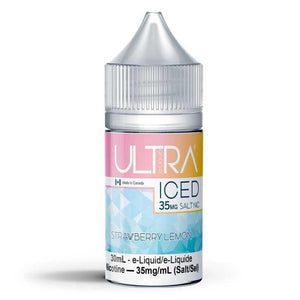 Eliquid 35mg di sale di ghiaccio di limonata alla fragola Bottleshot