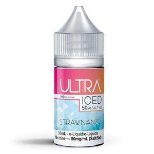 Strawnana Ice Salt Eliquid50mgボトルショット